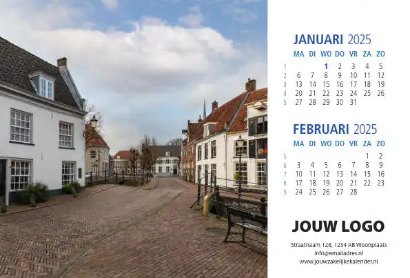 A5 Bureaukalender Hollands Glorie 2025