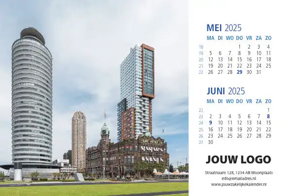 A5 Bureaukalender Hollands Glorie 2025