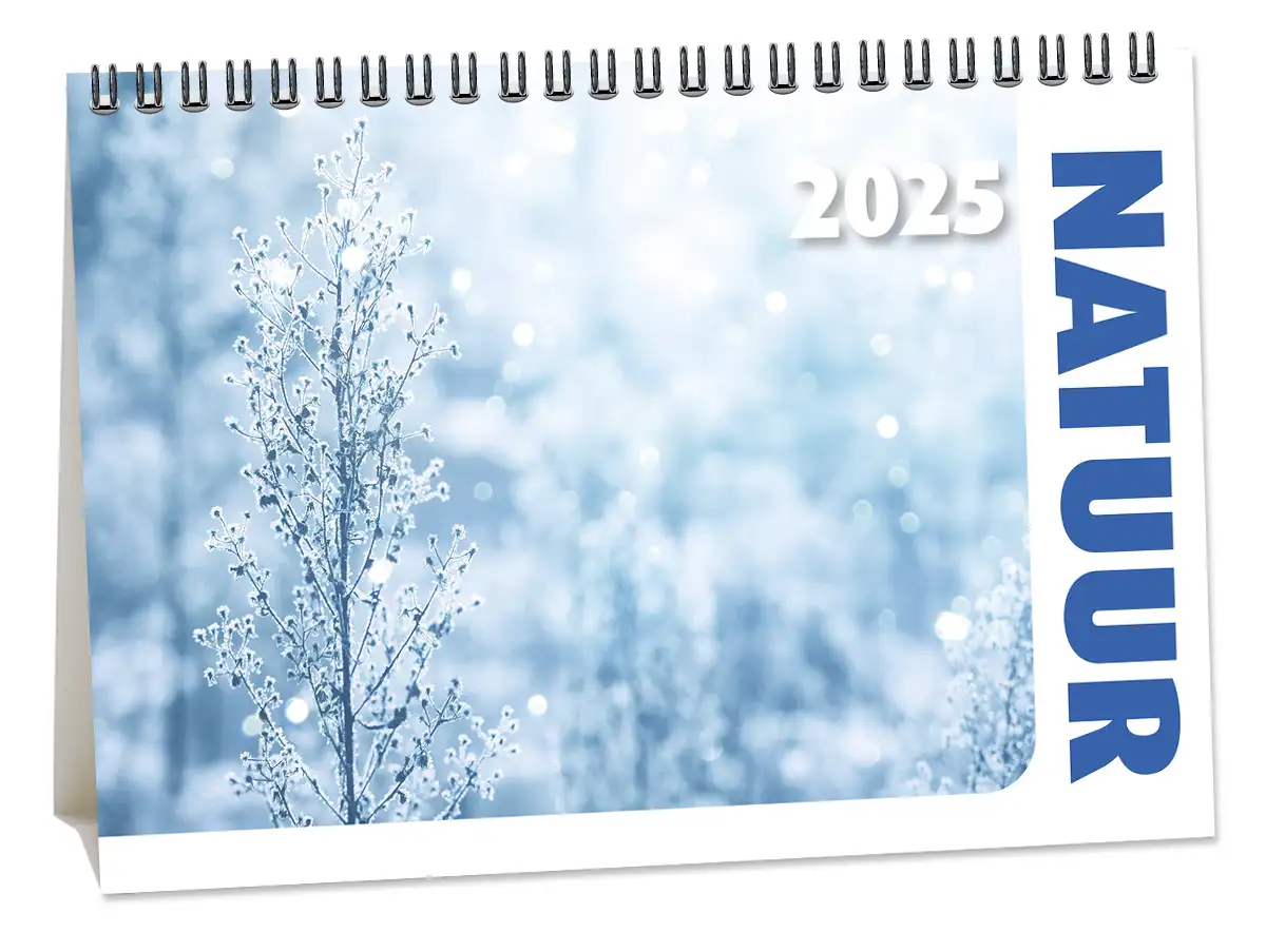 A5 Bureaukalender Natuur 2025