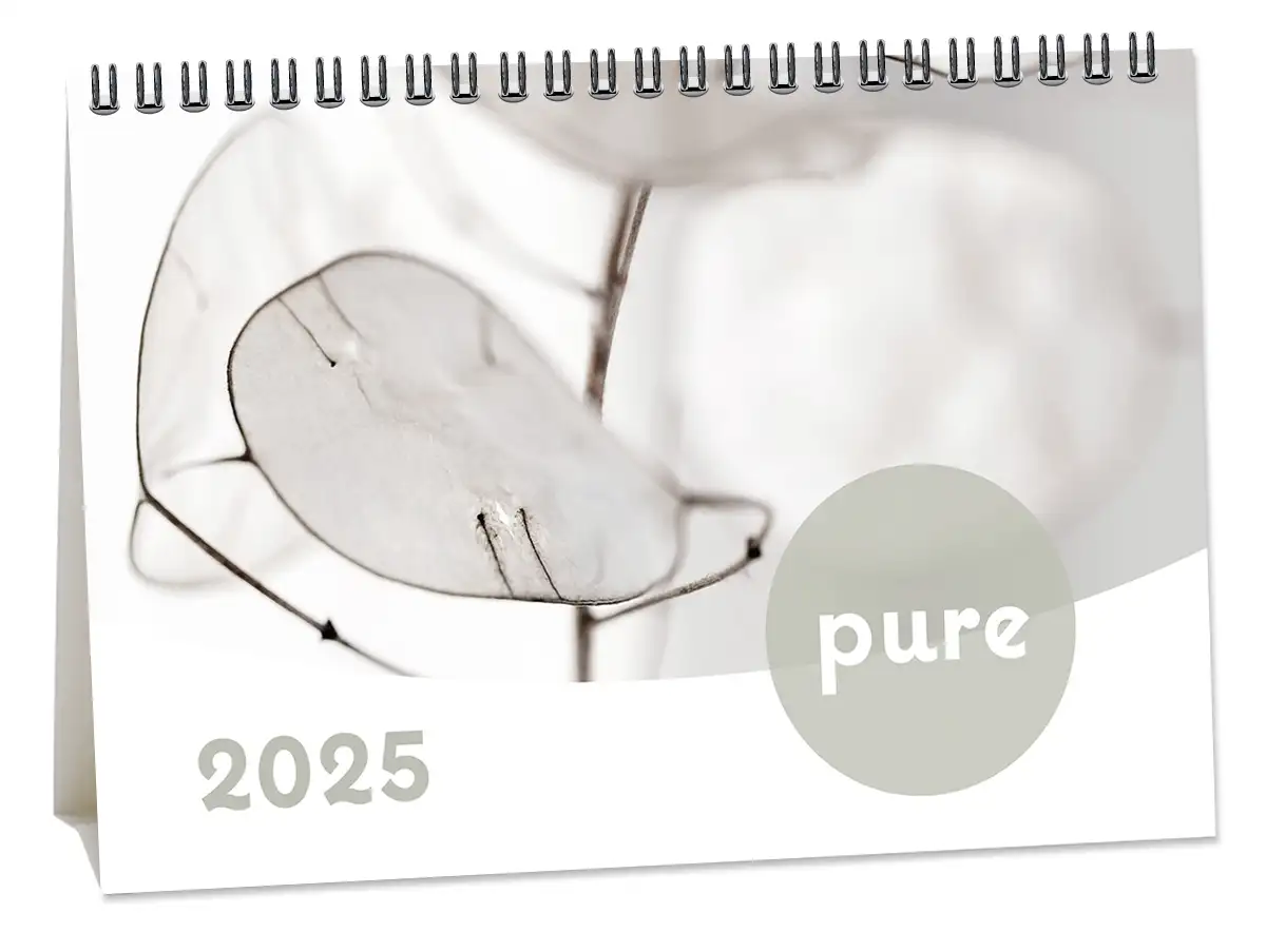 A5 Bureaukalender Pure 2025