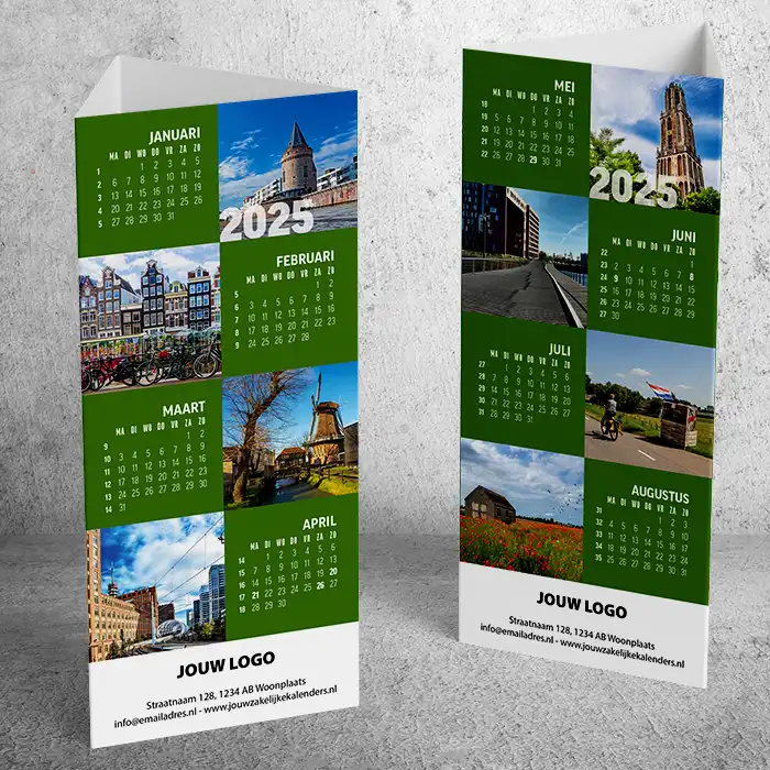 Driehoek kalender 2025 Holland