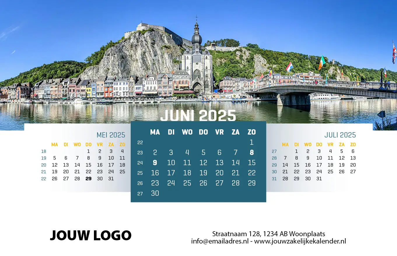 Wandkalender Panorama 2025